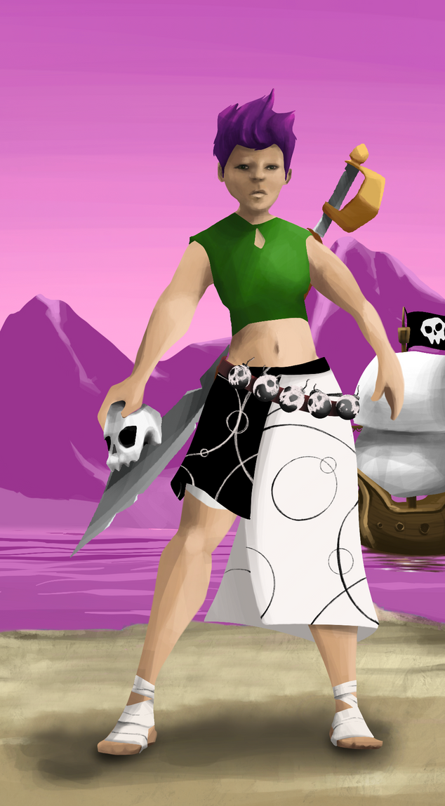 AlgoSeas Pirate #17818 NFT on Algorand