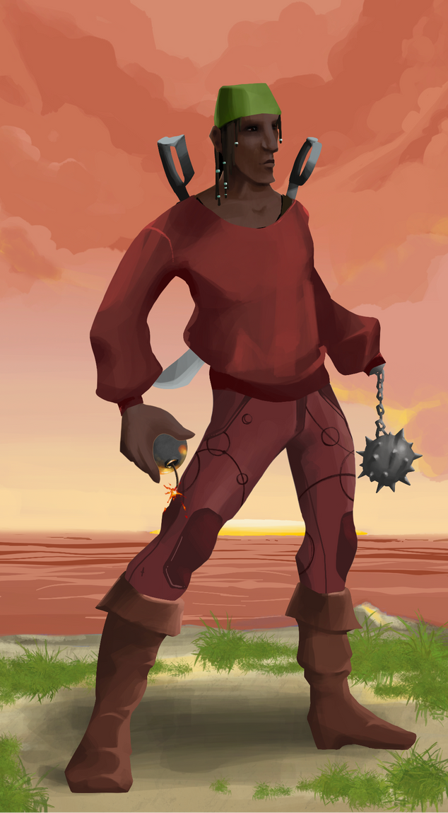 AlgoSeas Pirate #17823 NFT on Algorand