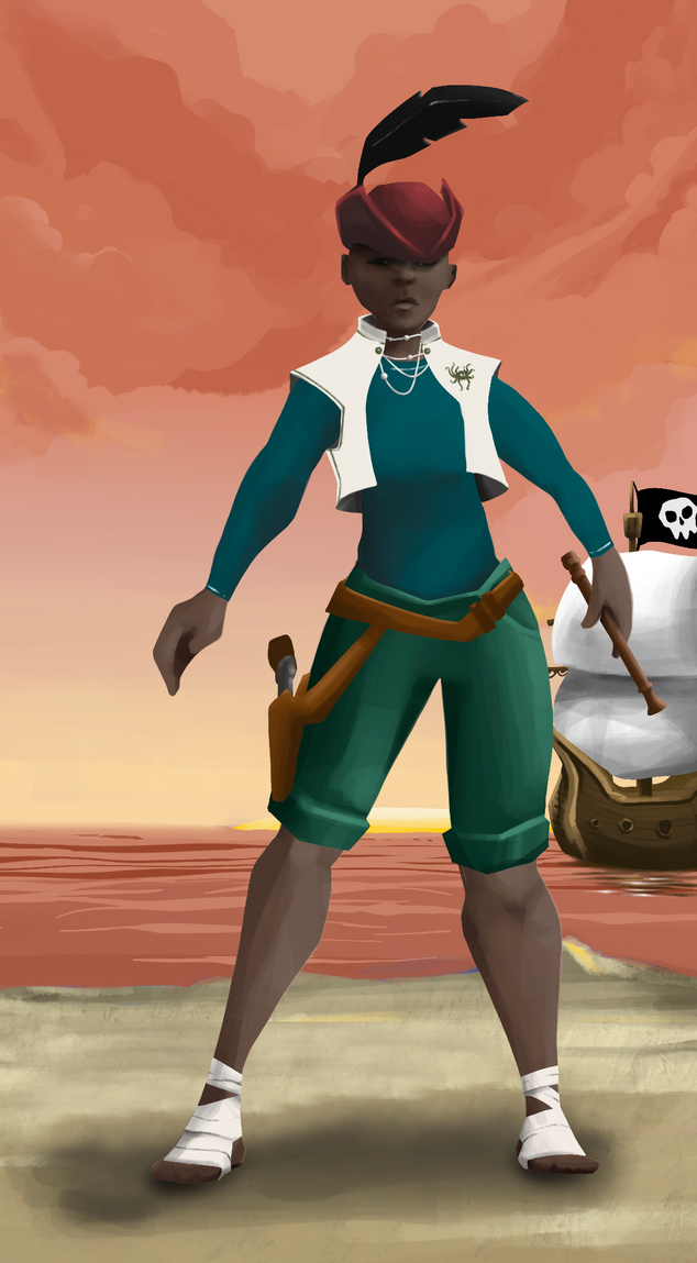 AlgoSeas Pirate #17840 NFT on Algorand