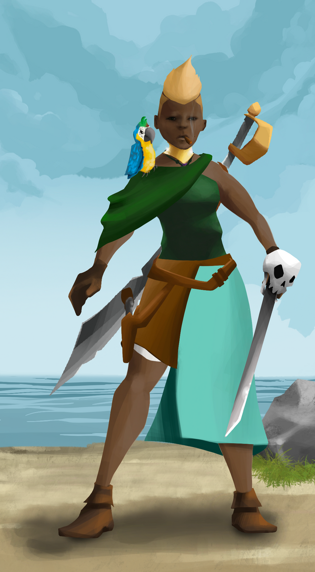 AlgoSeas Pirate #17856 NFT on Algorand