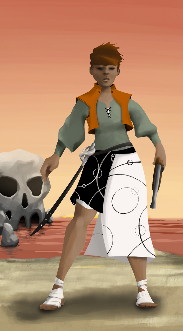 AlgoSeas Pirate #17885 NFT on Algorand