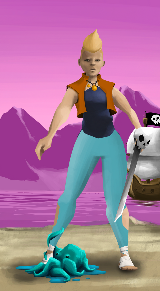 AlgoSeas Pirate #17906 NFT on Algorand