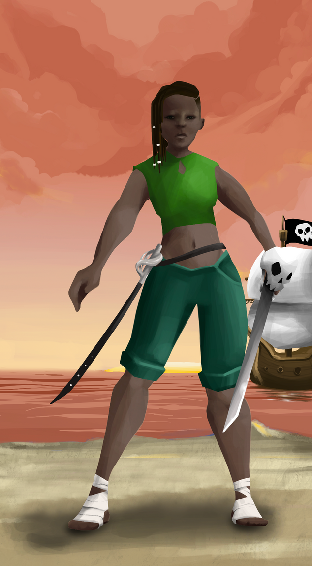 AlgoSeas Pirate #17908 NFT on Algorand