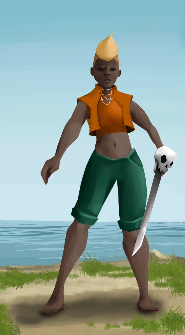 AlgoSeas Pirate #17910 NFT on Algorand