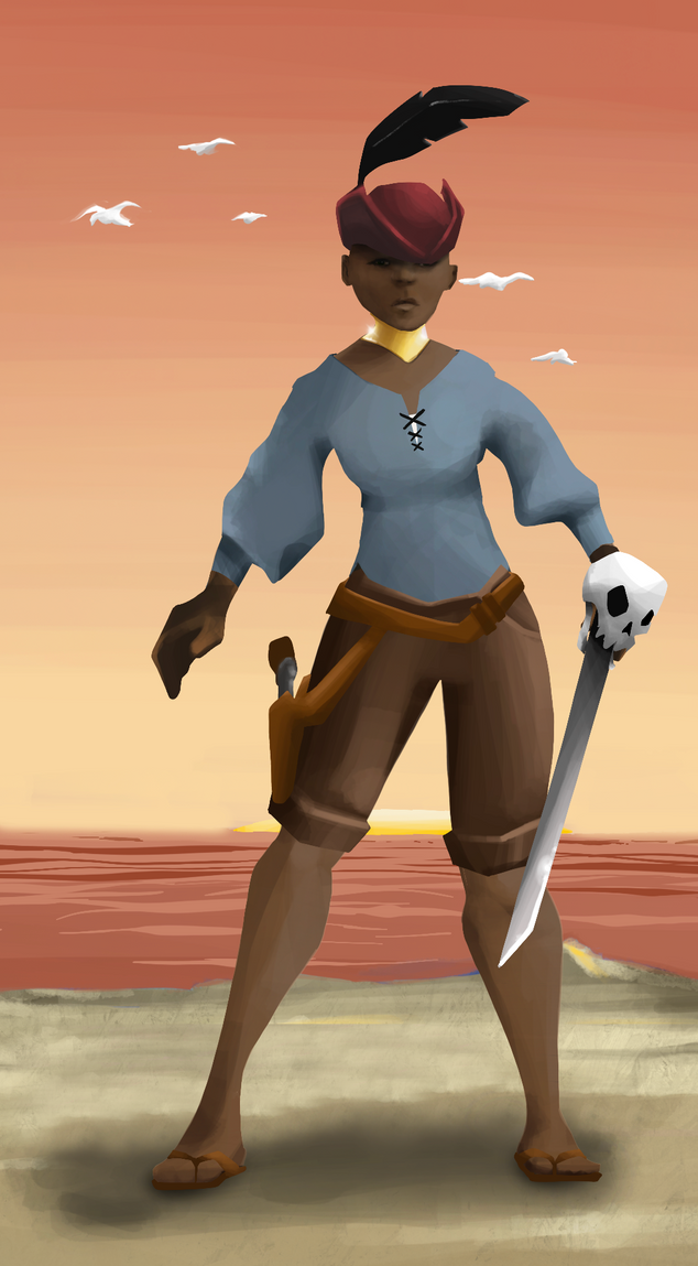 AlgoSeas Pirate #17913 NFT on Algorand