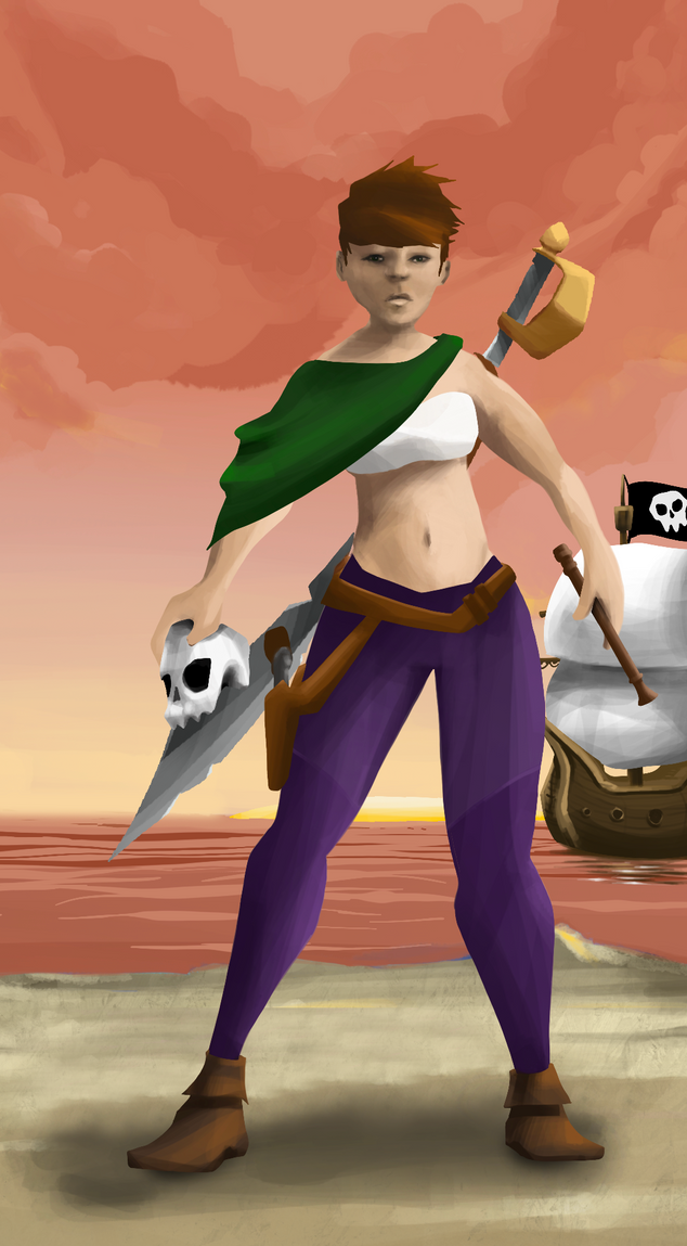 AlgoSeas Pirate #17920 NFT on Algorand