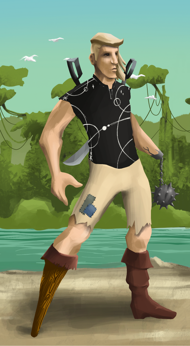 AlgoSeas Pirate #17921 NFT on Algorand