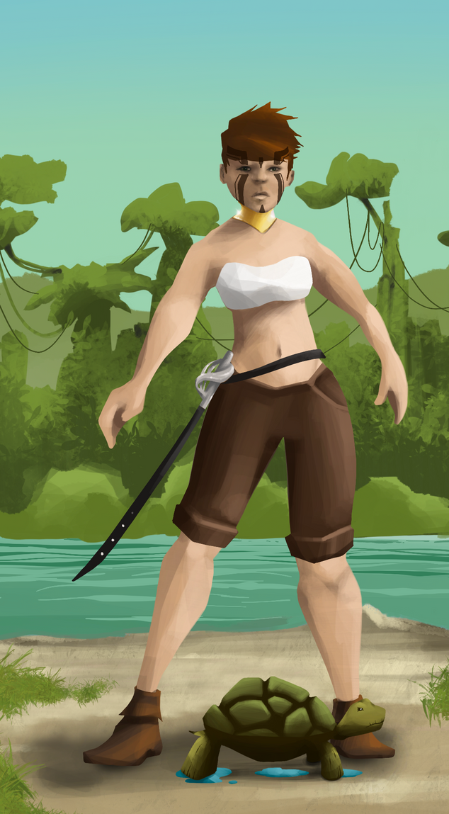 AlgoSeas Pirate #17933 NFT on Algorand