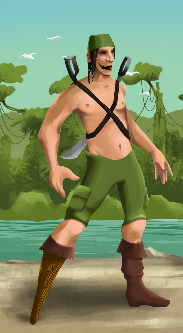 AlgoSeas Pirate #17963 NFT on Algorand