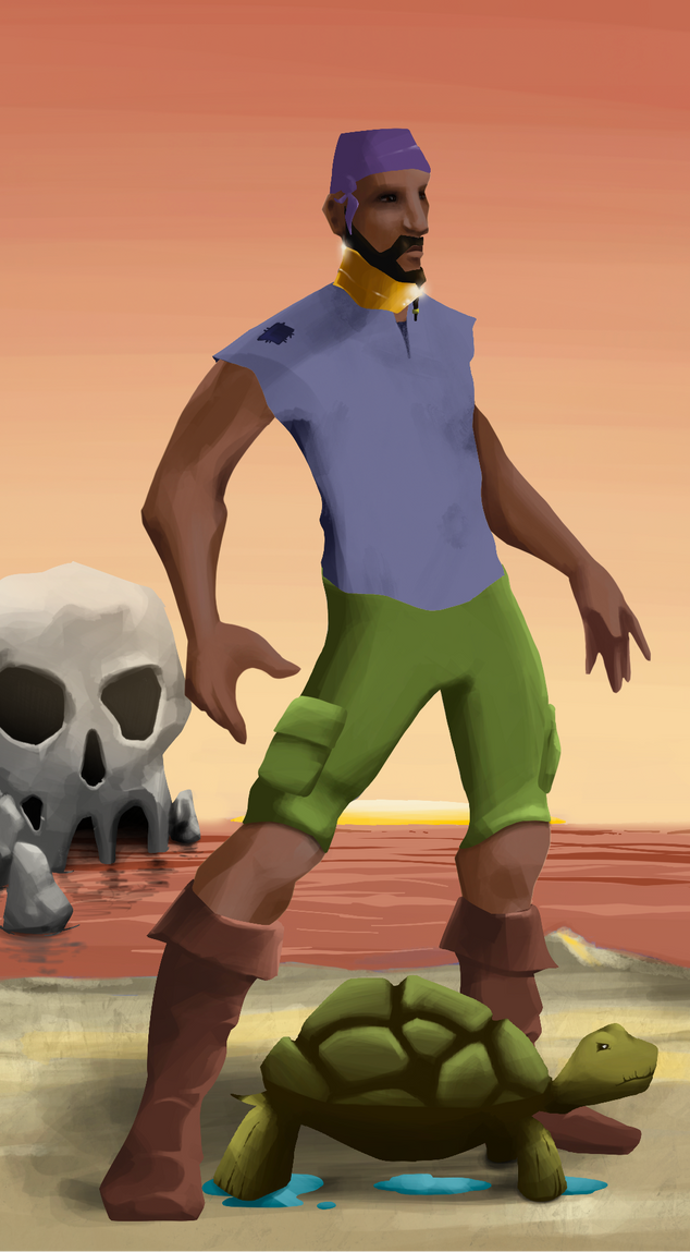 AlgoSeas Pirate #17969 NFT on Algorand