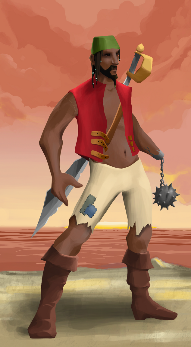 AlgoSeas Pirate #17983 NFT on Algorand