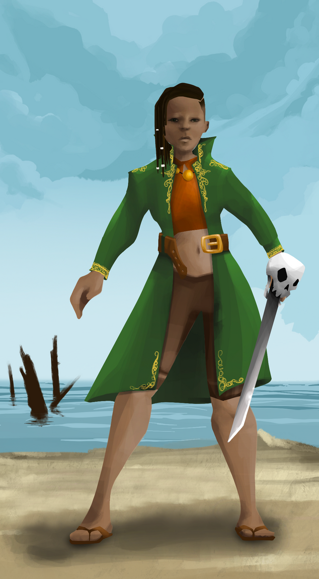 AlgoSeas Pirate #17994 NFT on Algorand