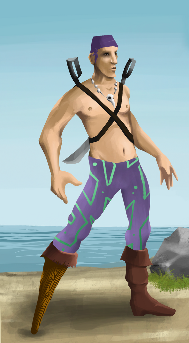 AlgoSeas Pirate #17996 NFT on Algorand