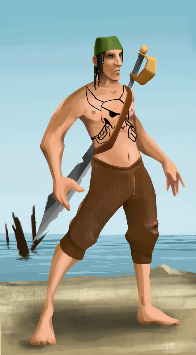 AlgoSeas Pirate #18000 NFT on Algorand