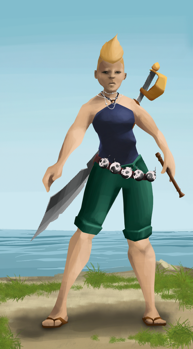 AlgoSeas Pirate #18028 NFT on Algorand