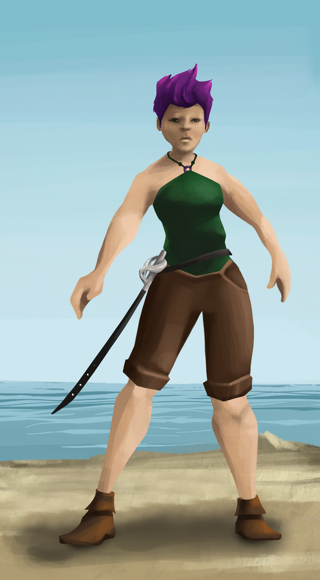 AlgoSeas Pirate #1803 NFT on Algorand