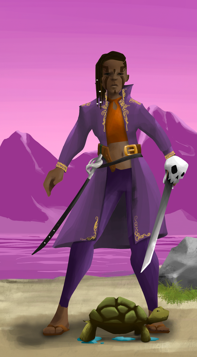 AlgoSeas Pirate #18030 NFT on Algorand