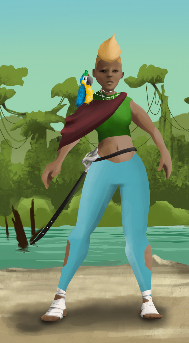 AlgoSeas Pirate #18032 NFT on Algorand