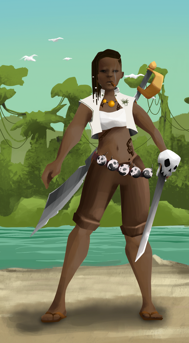 AlgoSeas Pirate #18041 NFT on Algorand