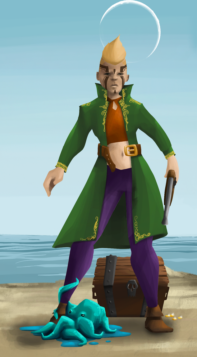 AlgoSeas Pirate #18048 NFT on Algorand