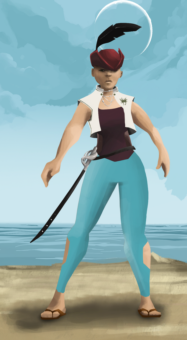 AlgoSeas Pirate #18085 NFT on Algorand