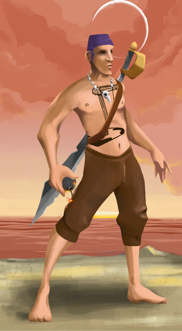 AlgoSeas Pirate #18106 NFT on Algorand