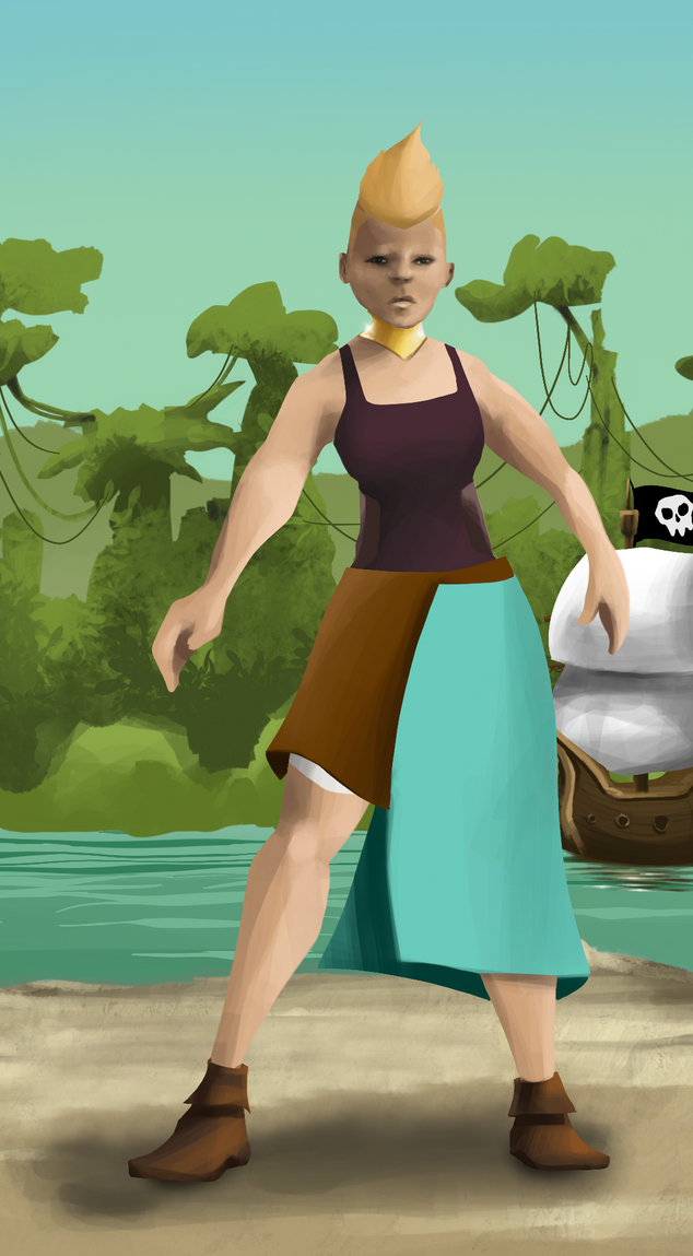 AlgoSeas Pirate #18110 NFT on Algorand