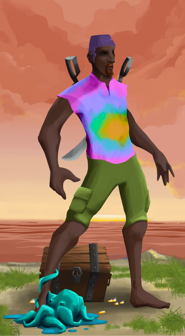 AlgoSeas Pirate #18183 NFT on Algorand