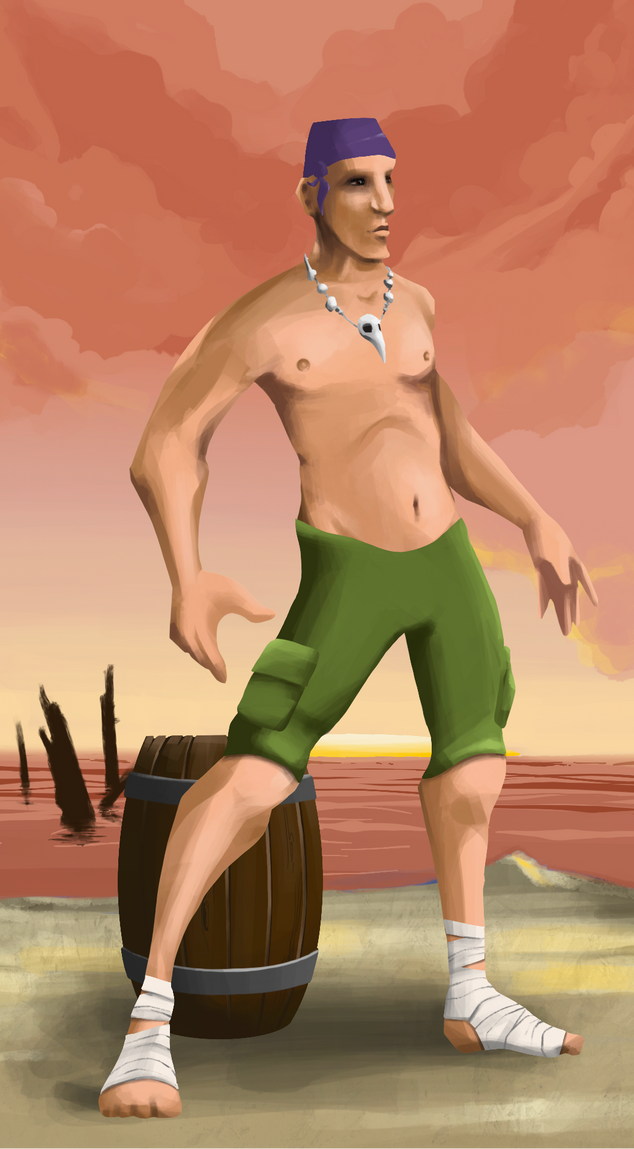 AlgoSeas Pirate #18185 NFT on Algorand