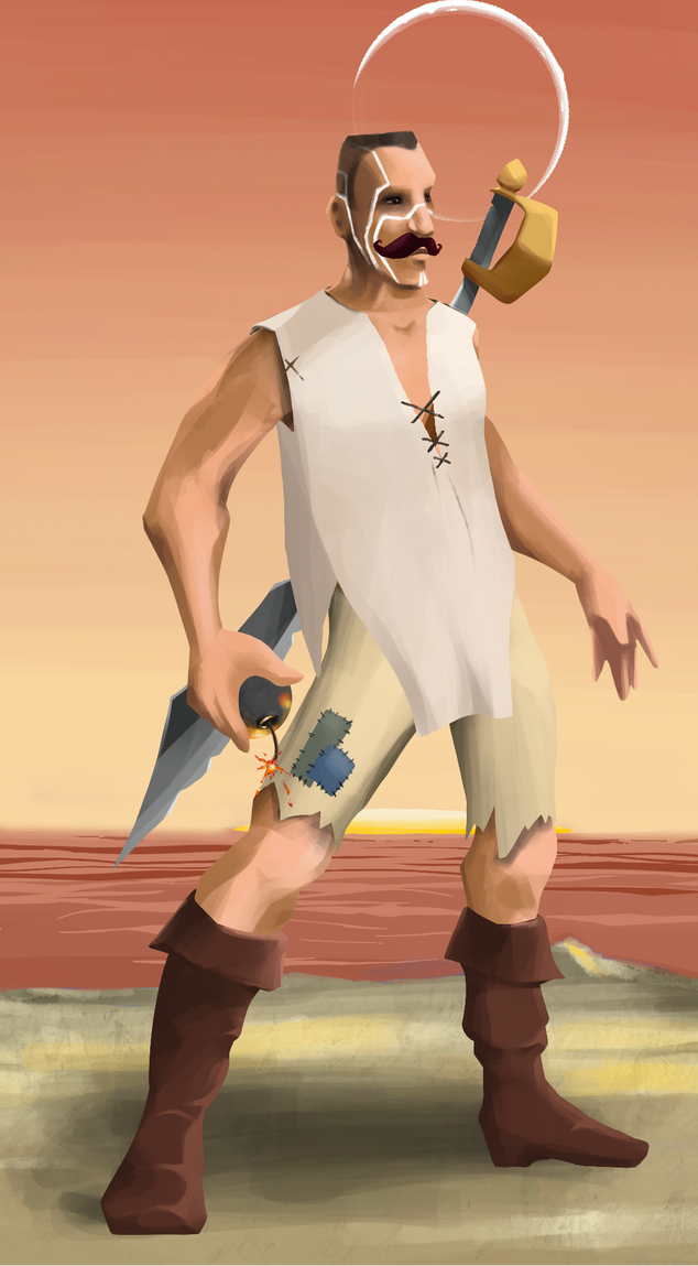 AlgoSeas Pirate #18213 NFT on Algorand