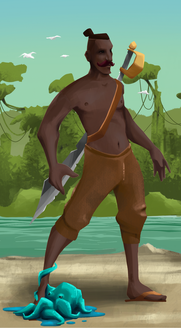 AlgoSeas Pirate #18218 NFT on Algorand