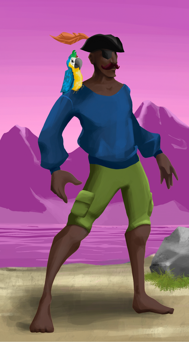 AlgoSeas Pirate #18223 NFT on Algorand