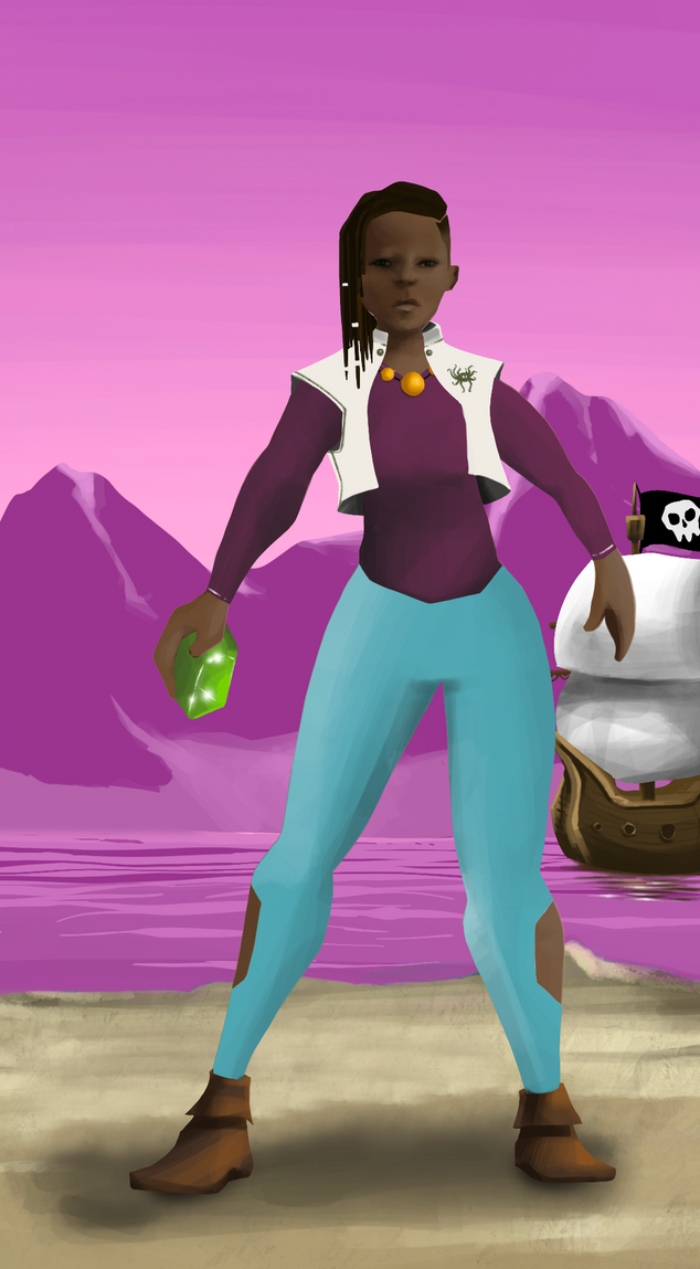 AlgoSeas Pirate #18229 NFT on Algorand