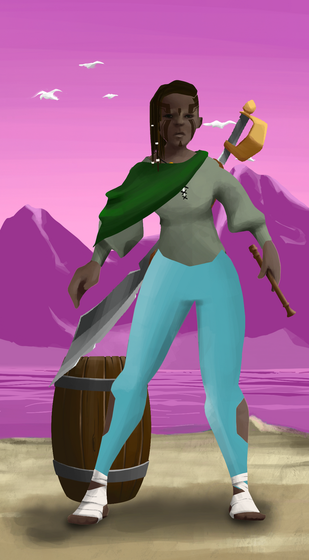 AlgoSeas Pirate #18230 NFT on Algorand