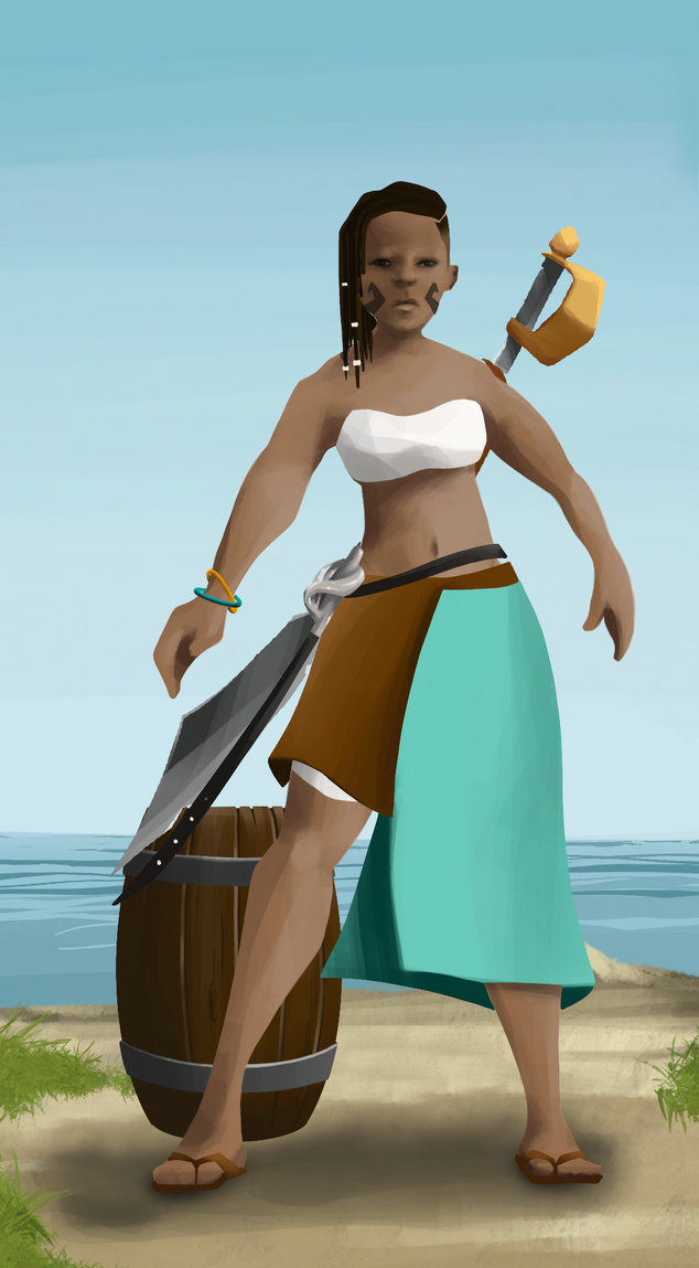 AlgoSeas Pirate #18247 NFT on Algorand