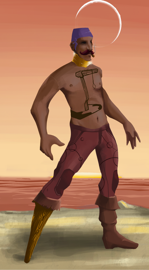 AlgoSeas Pirate #18258 NFT on Algorand