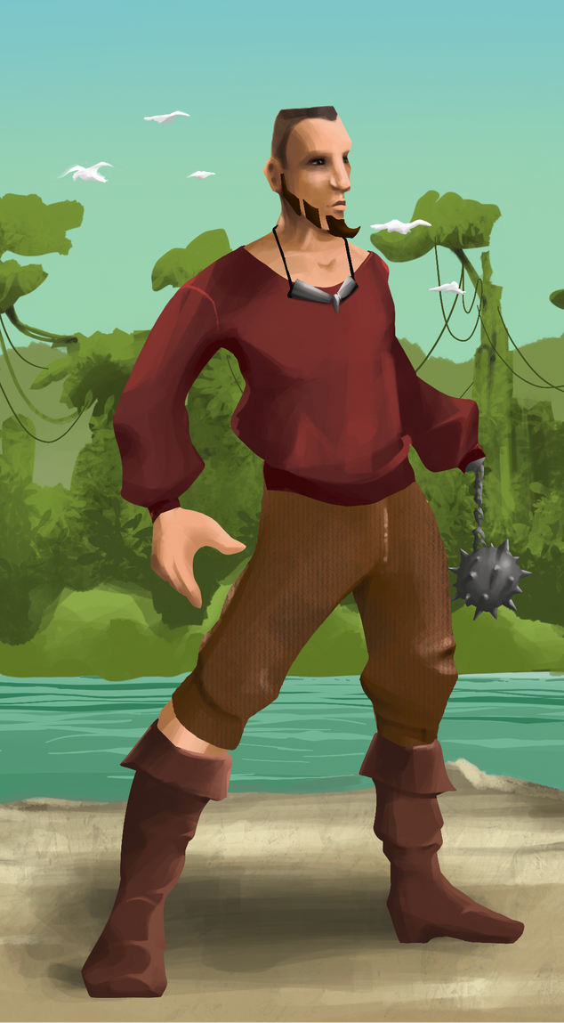 AlgoSeas Pirate #18262 NFT on Algorand