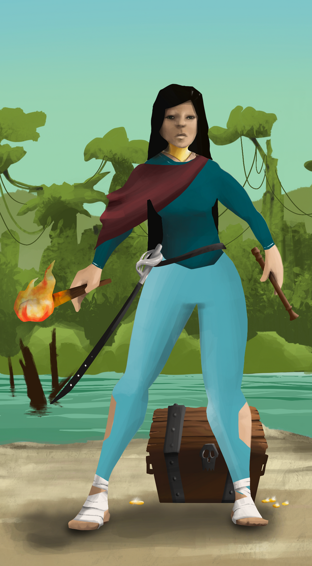 AlgoSeas Pirate #18265 NFT on Algorand