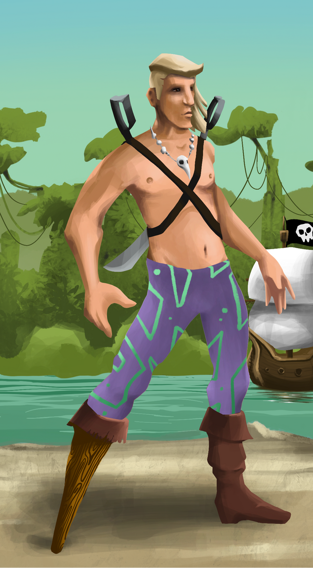 AlgoSeas Pirate #18272 NFT on Algorand