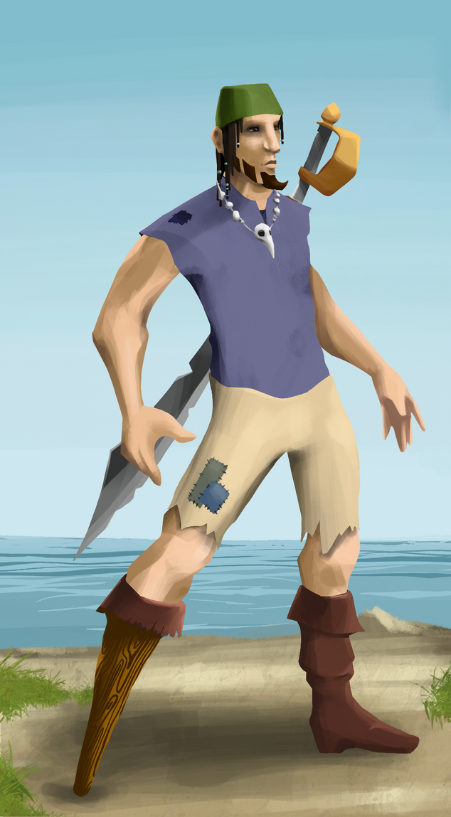 AlgoSeas Pirate #18273 NFT on Algorand