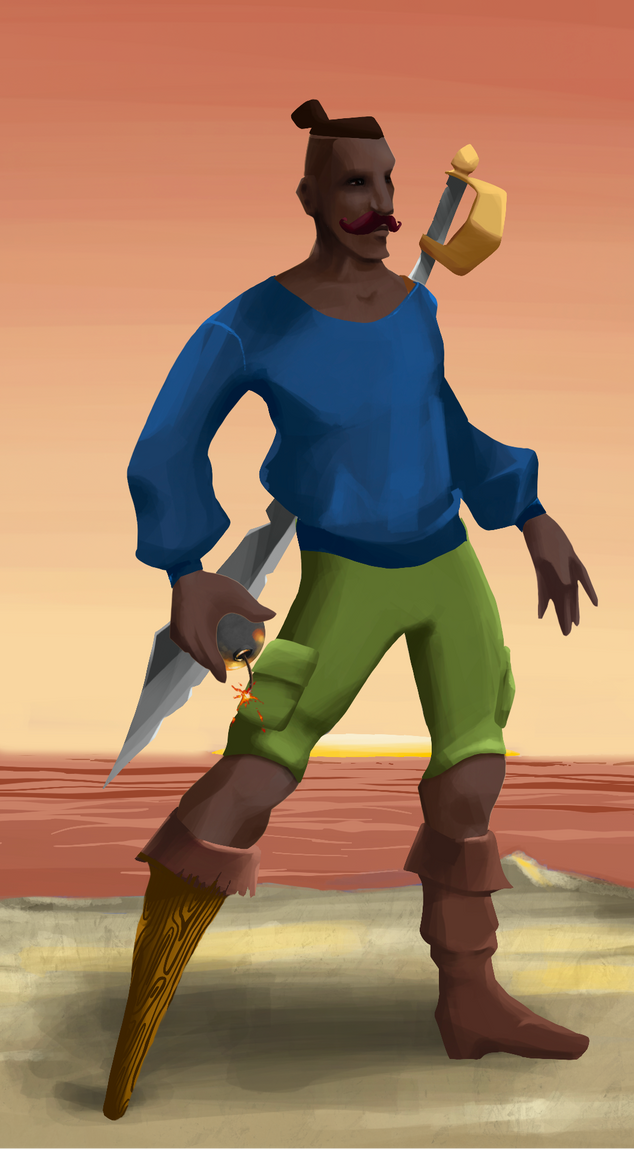 AlgoSeas Pirate #18283 NFT on Algorand