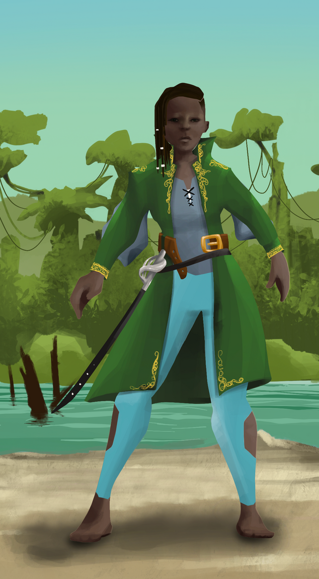 AlgoSeas Pirate #18286 NFT on Algorand