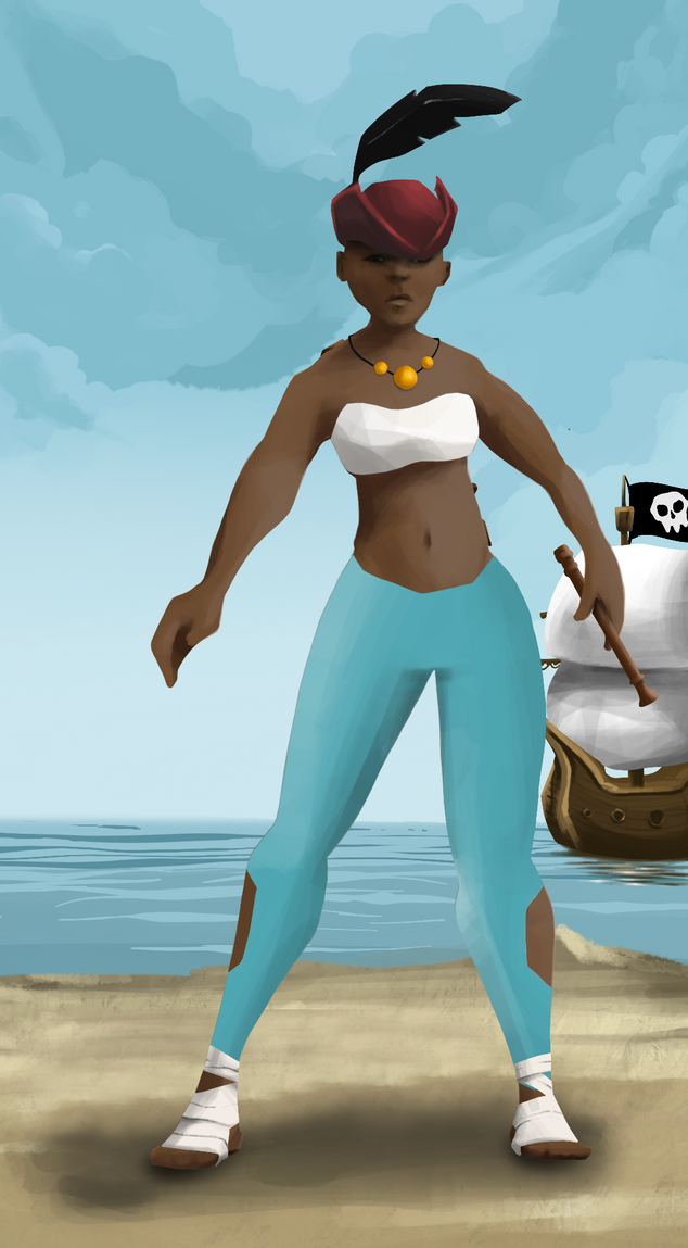 AlgoSeas Pirate #18310 NFT on Algorand