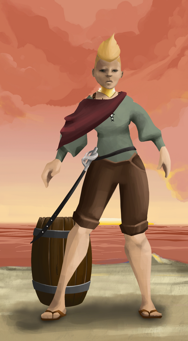 AlgoSeas Pirate #18322 NFT on Algorand