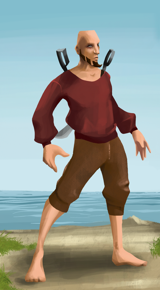 AlgoSeas Pirate #18324 NFT on Algorand