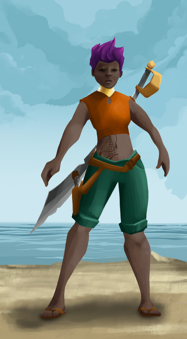 AlgoSeas Pirate #18325 NFT on Algorand