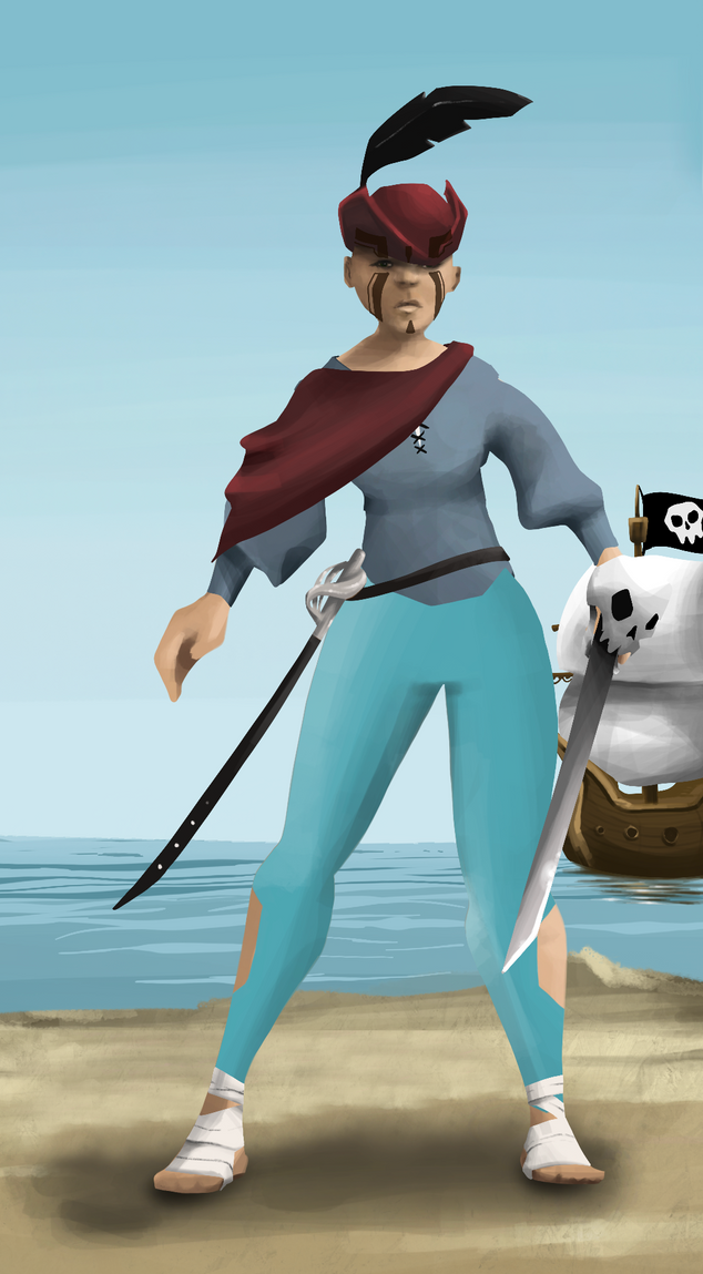 AlgoSeas Pirate #18331 NFT on Algorand