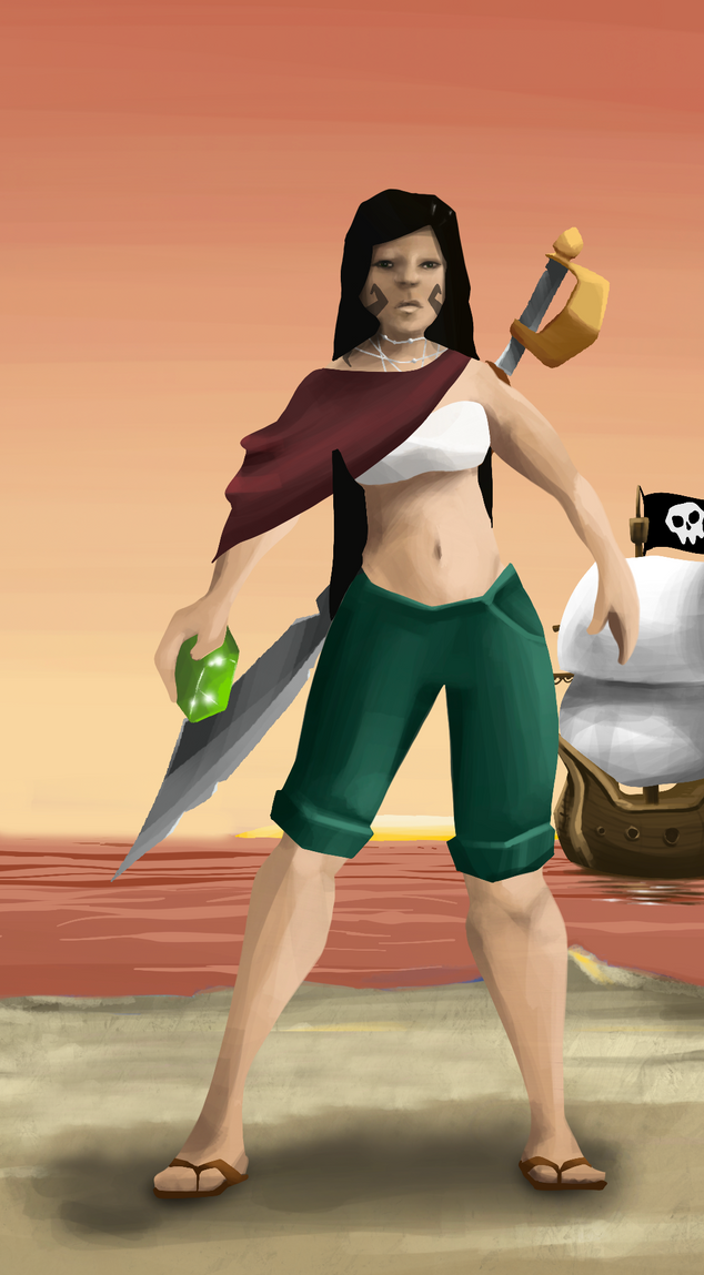 AlgoSeas Pirate #18361 NFT on Algorand