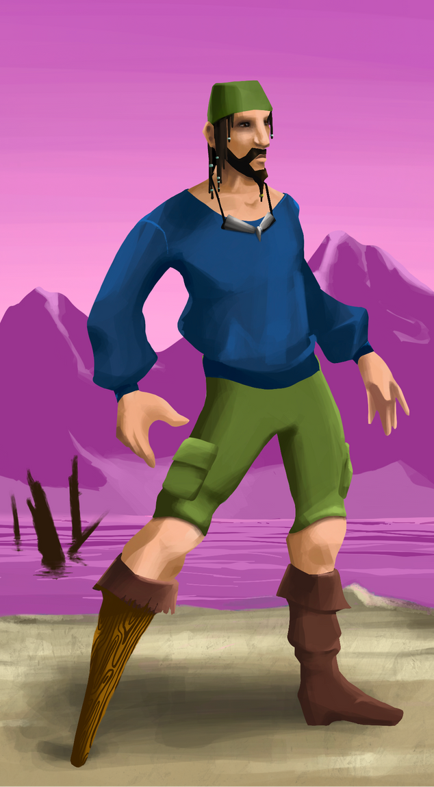 AlgoSeas Pirate #18364 NFT on Algorand