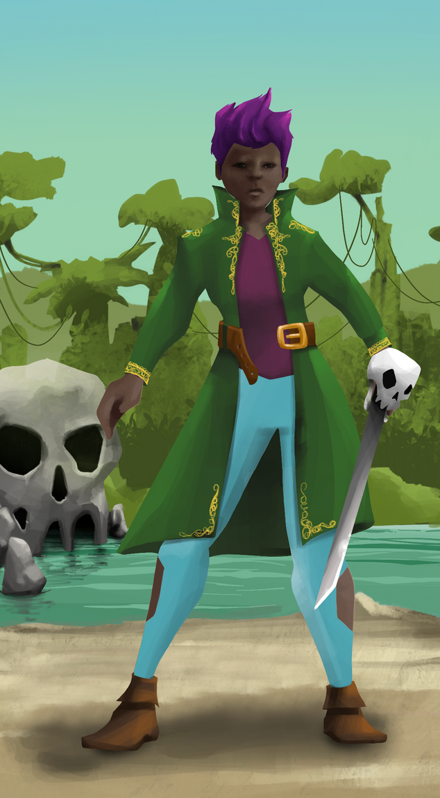 AlgoSeas Pirate #18365 NFT on Algorand